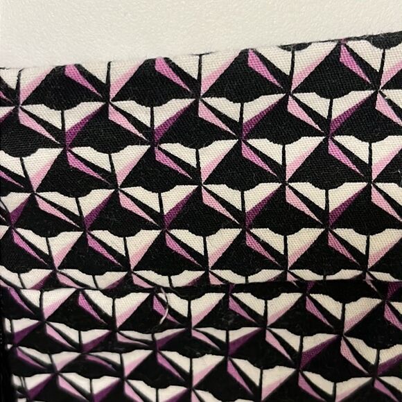 White House Black Market Abstract Print Short 4 Pocket Clasp Zip Shorts- Size 6 - Picture 8 of 16